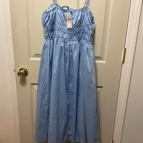 Anthropologie Smocked Dress